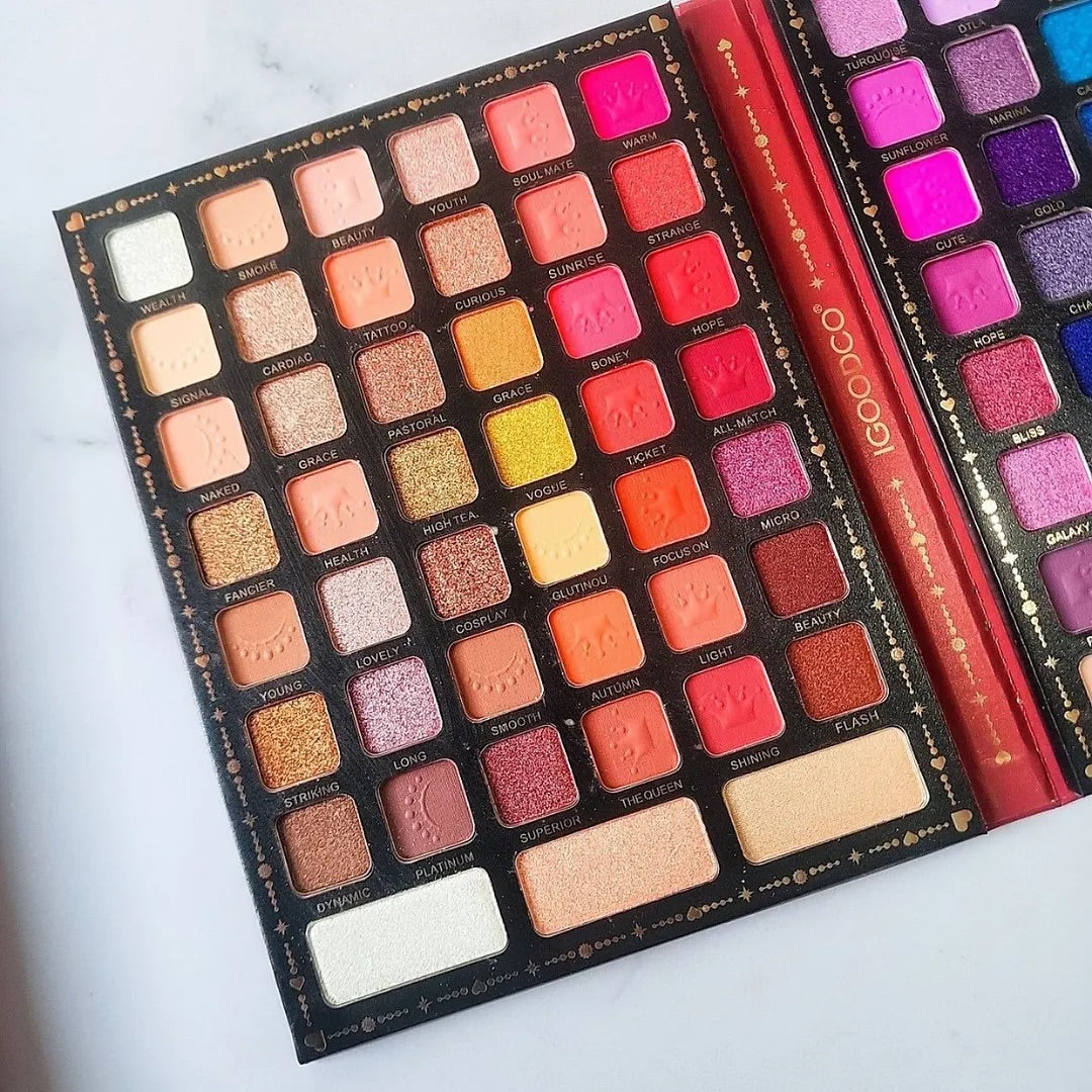 IGOODCO - 96 Color Matte & Shimmer Eyeshadow Palette