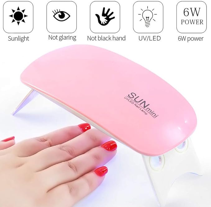 Uv Gel Curing Nail Art Gel Drying LED Lamp