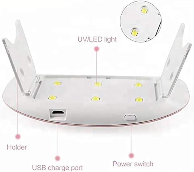 Uv Gel Curing Nail Art Gel Drying LED Lamp