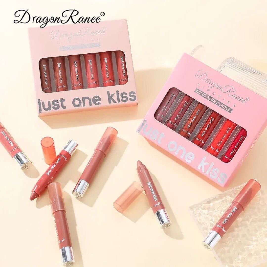 Dragon Ranee - Just One Kiss Lip Crayons Set of 6