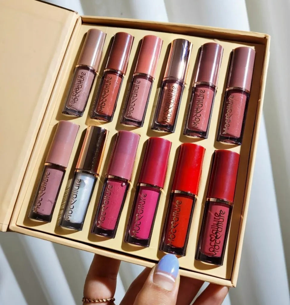 Mocallure - Creamy Matte Lip Gloss Set of 12