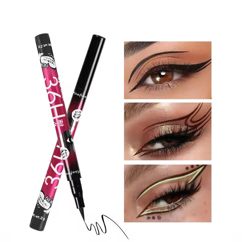 Yanqina - Professional 36H Bold Black Eye Liner