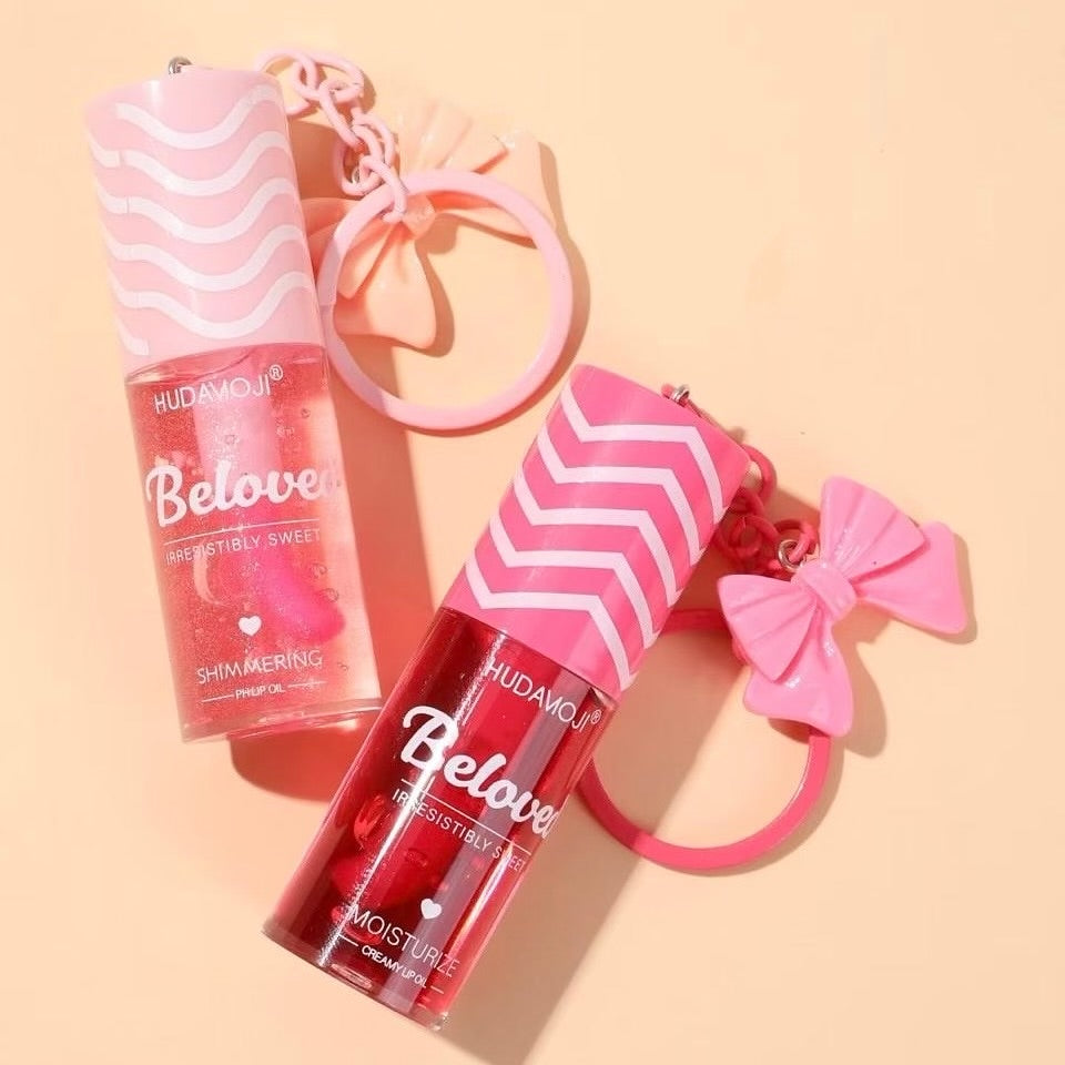 Hudamoji - Beloved Bow Mirror Lip Gloss Set of 6