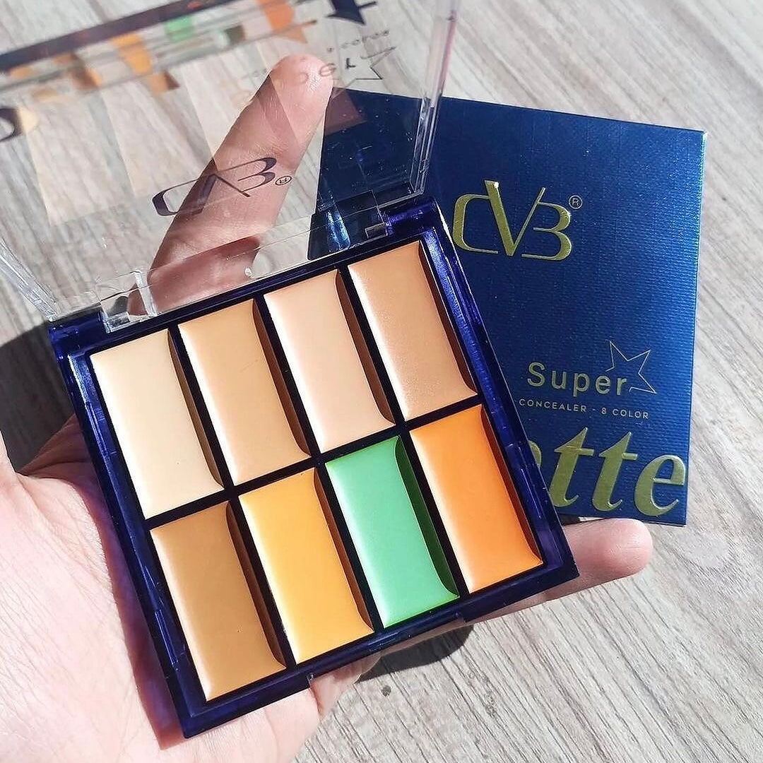 CVB - Color Correcter Creamy Concealer & Contour Palette