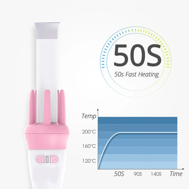 Auto Rotating Pro Curling Iron Hair Curler
