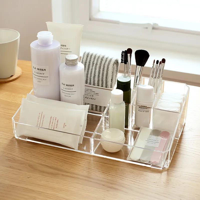 Acrylic Makeup Organizer Storage Box