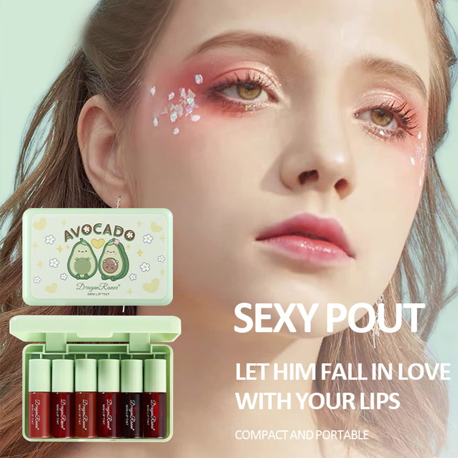 Dragon Ranee - Avocado Mini Lip Tint Set of 6
