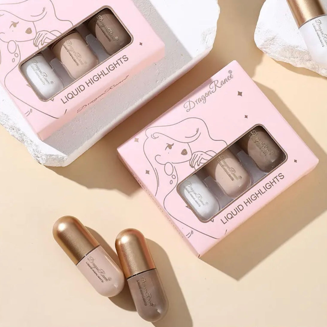 Dragon Ranee - Liquid Highlight & Concealer Set of 3