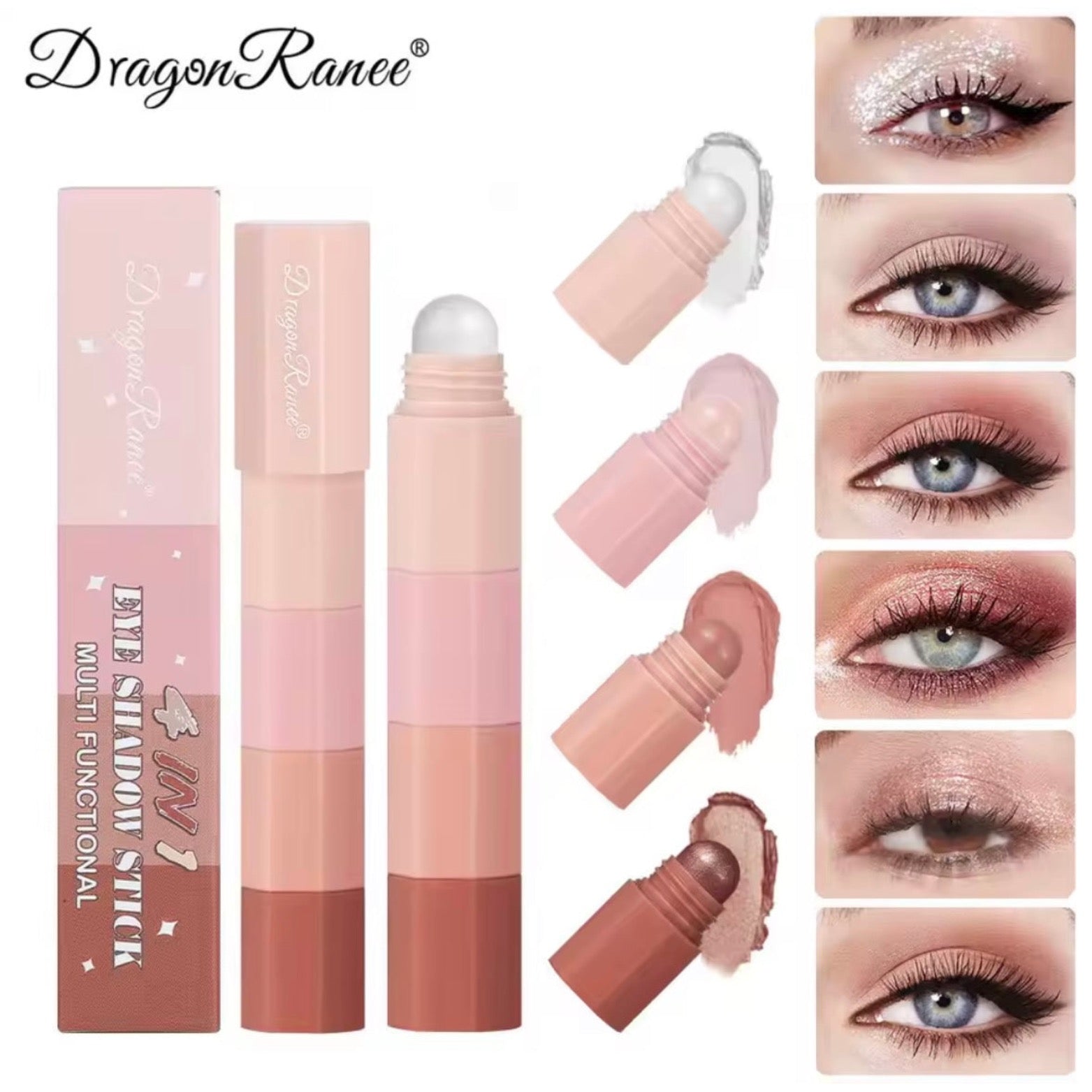 Dragon Ranee - 8 in 1 Silkworm Eyeshadow Pen