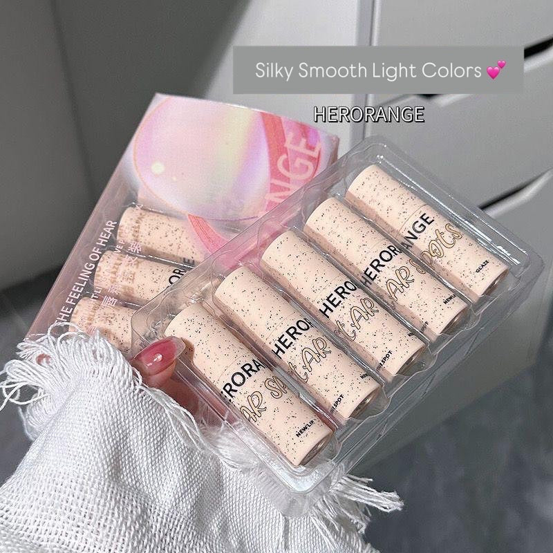 HERORANGE - Star Spots Matte Lip Gloss Set of 5