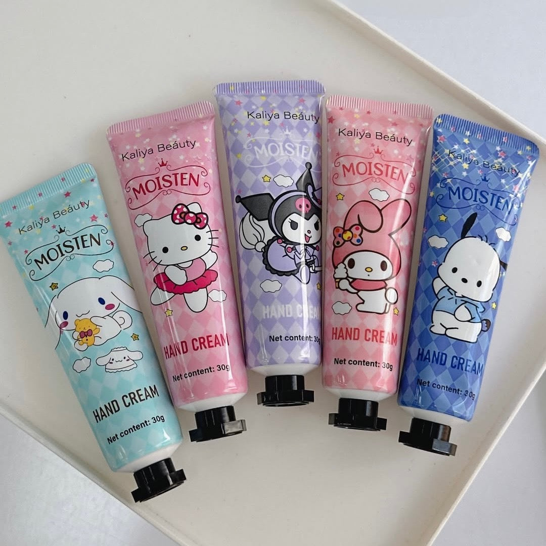Plant Extract Moisturizing Hand Cream Set of 5