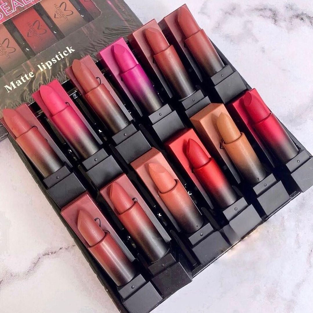 Huda Beauty - Bullet Matte Lipstick Set of 12