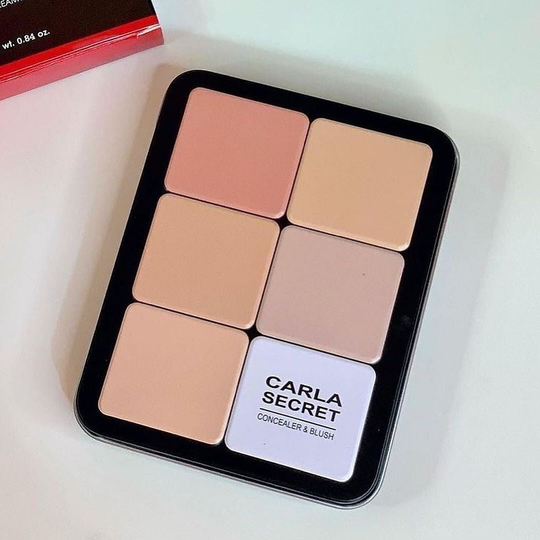 Carla Secret - 12 Color Concealer & Blush Palette