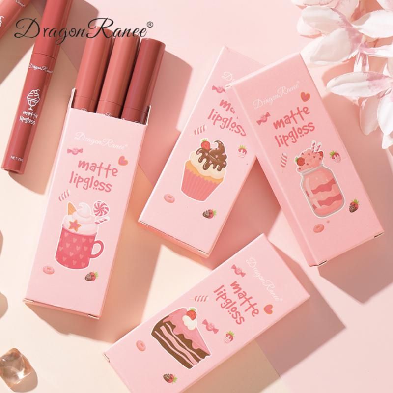 Dragon Ranee - Snack Matte Lip Gloss Set of 3
