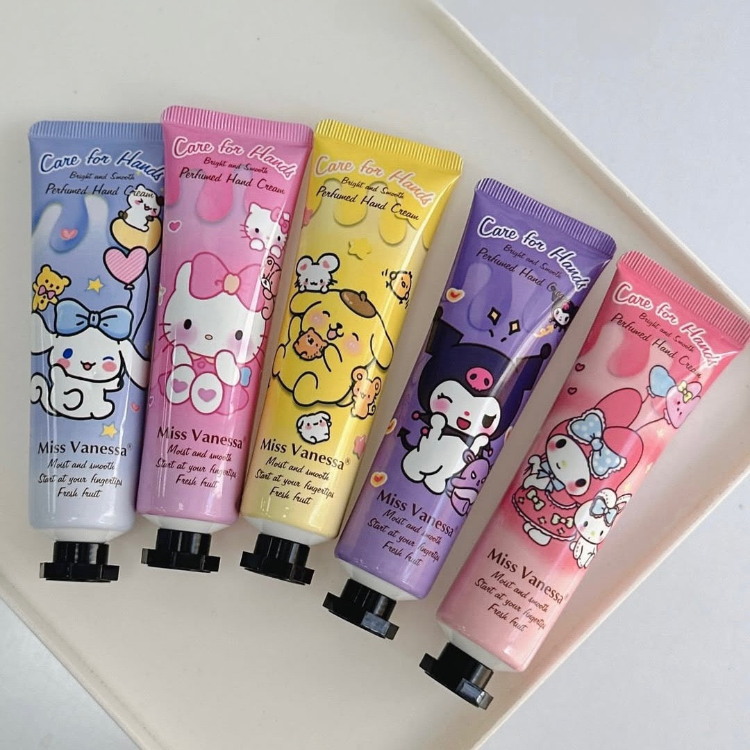 Plant Extract Moisturizing Hand Cream Set of 5