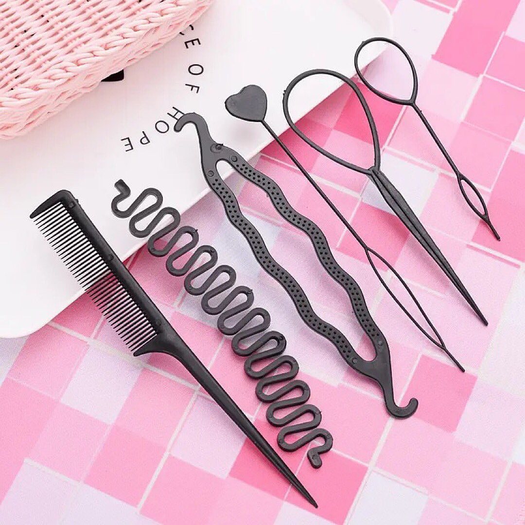 6pcs Hairstyle Braiding Tools