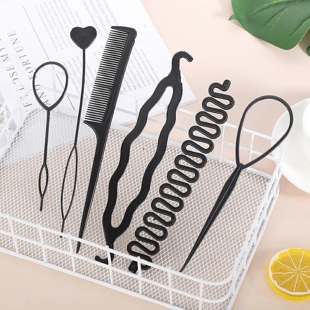6pcs Hairstyle Braiding Tools
