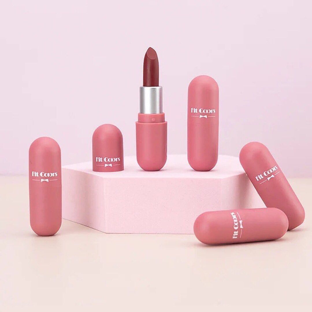 Fit Colors - Mini Capsule Matte Lipsticks Set of 5