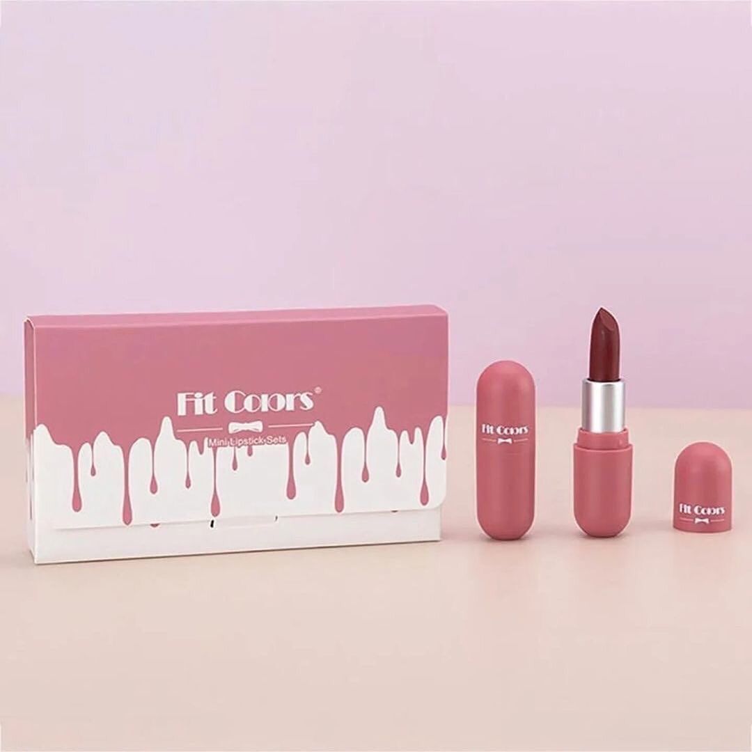 Fit Colors - Mini Capsule Matte Lipsticks Set of 5