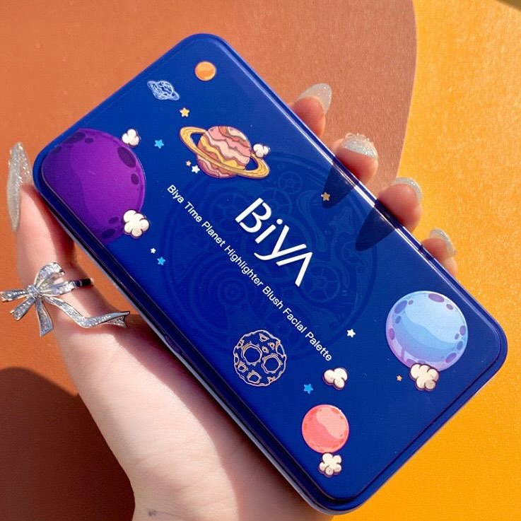 Biya - 6 Color Korean Blush & Highlighter Palette