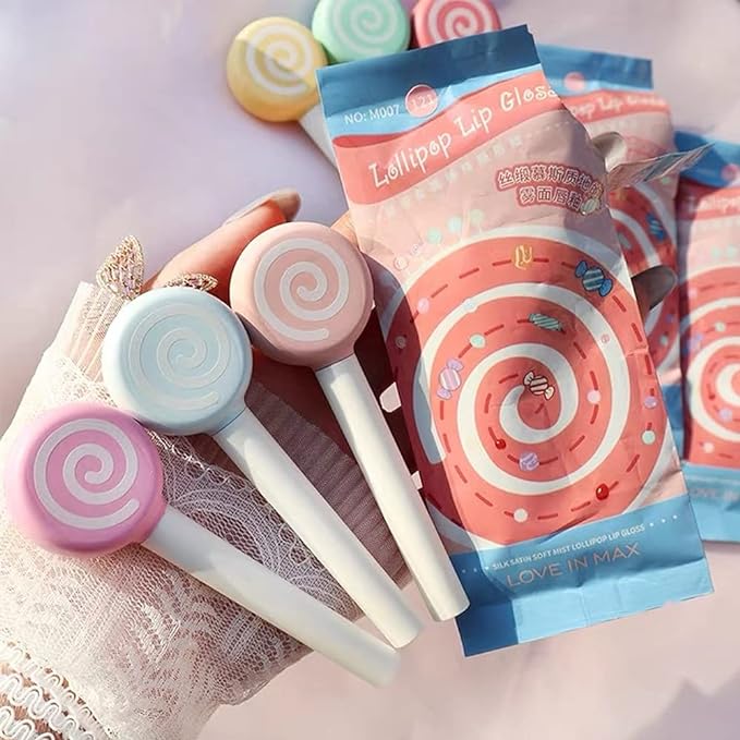 Kawaii Lollipop Matte Velvet Lip Gloss