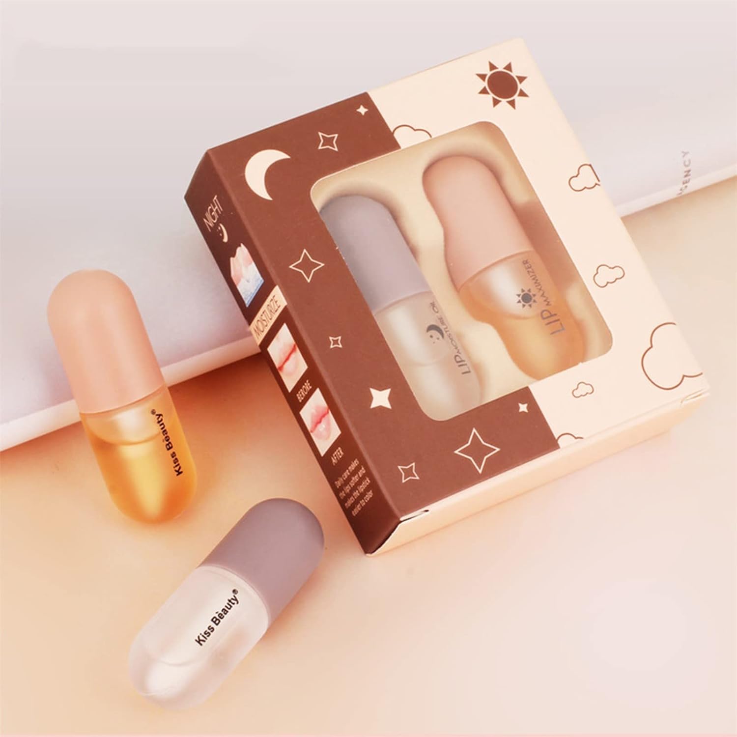 Kiss Beauty - Day and Night Lip Oil