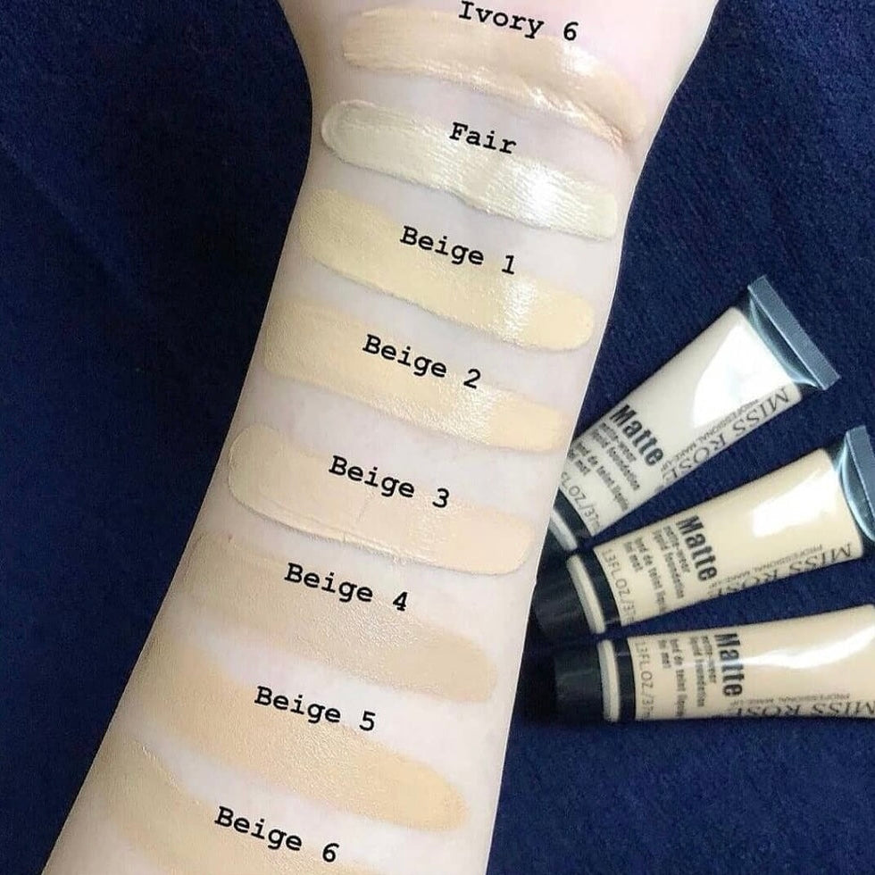 Miss Rose - Matte Wear Liquid Foundation 37ml