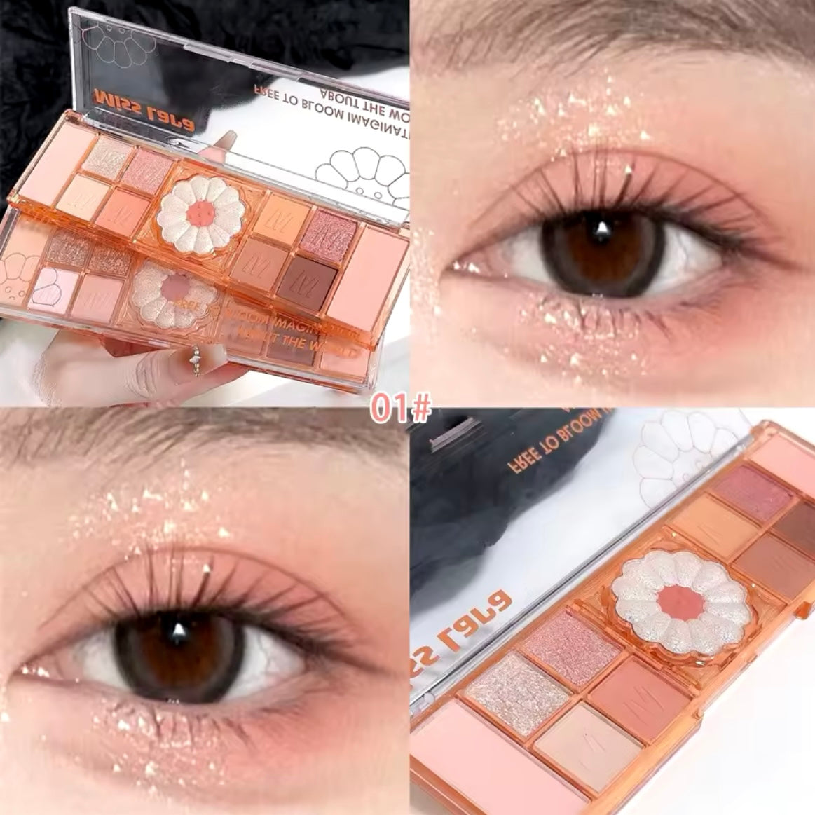 Miss Lara - Flower Nude Eyeshadow Palette