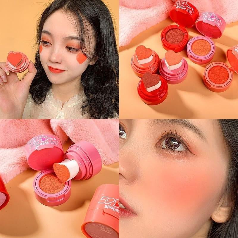 Heart Stamp Rouge Creamy Cheek Blush