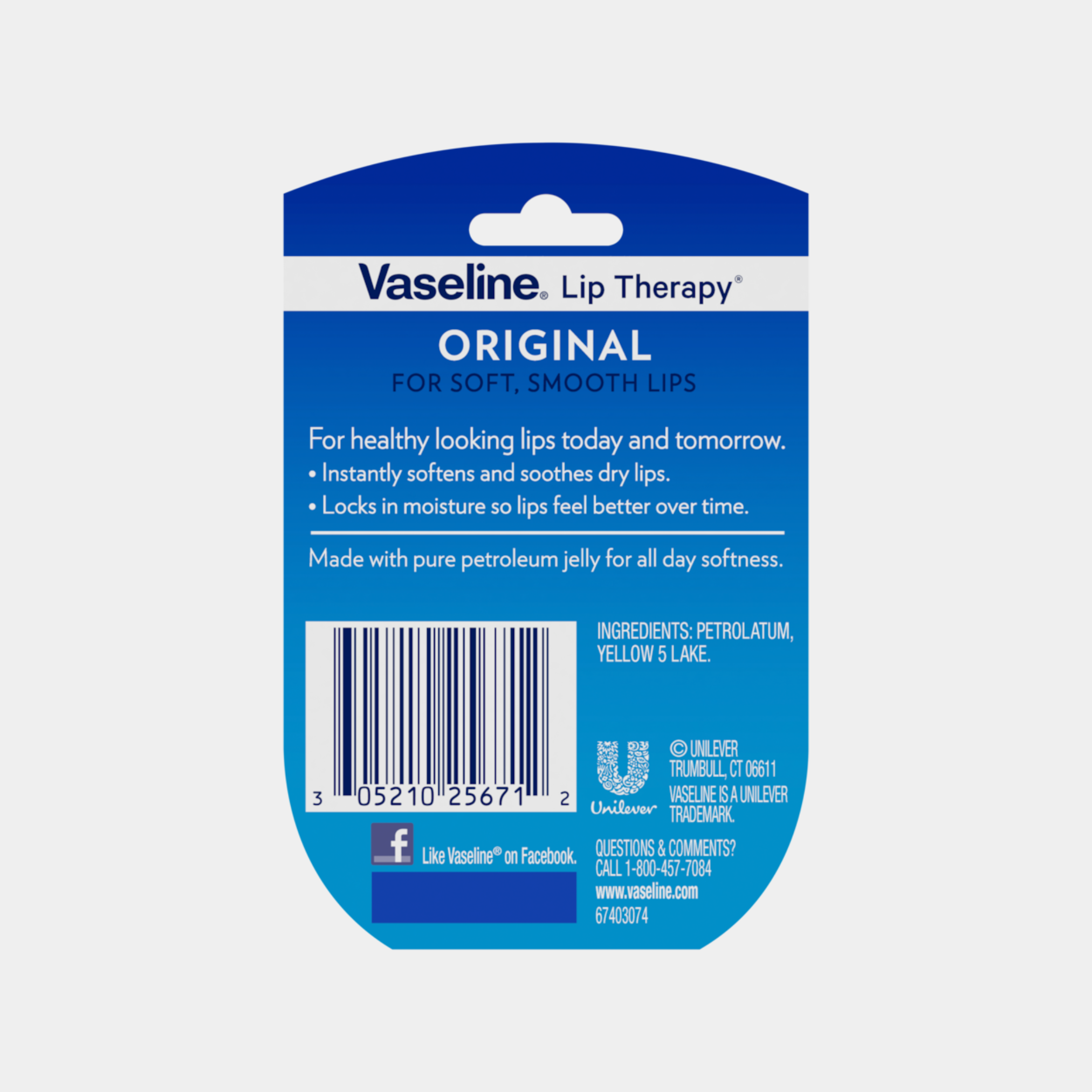 Vaseline Lip Therapy Original 7g