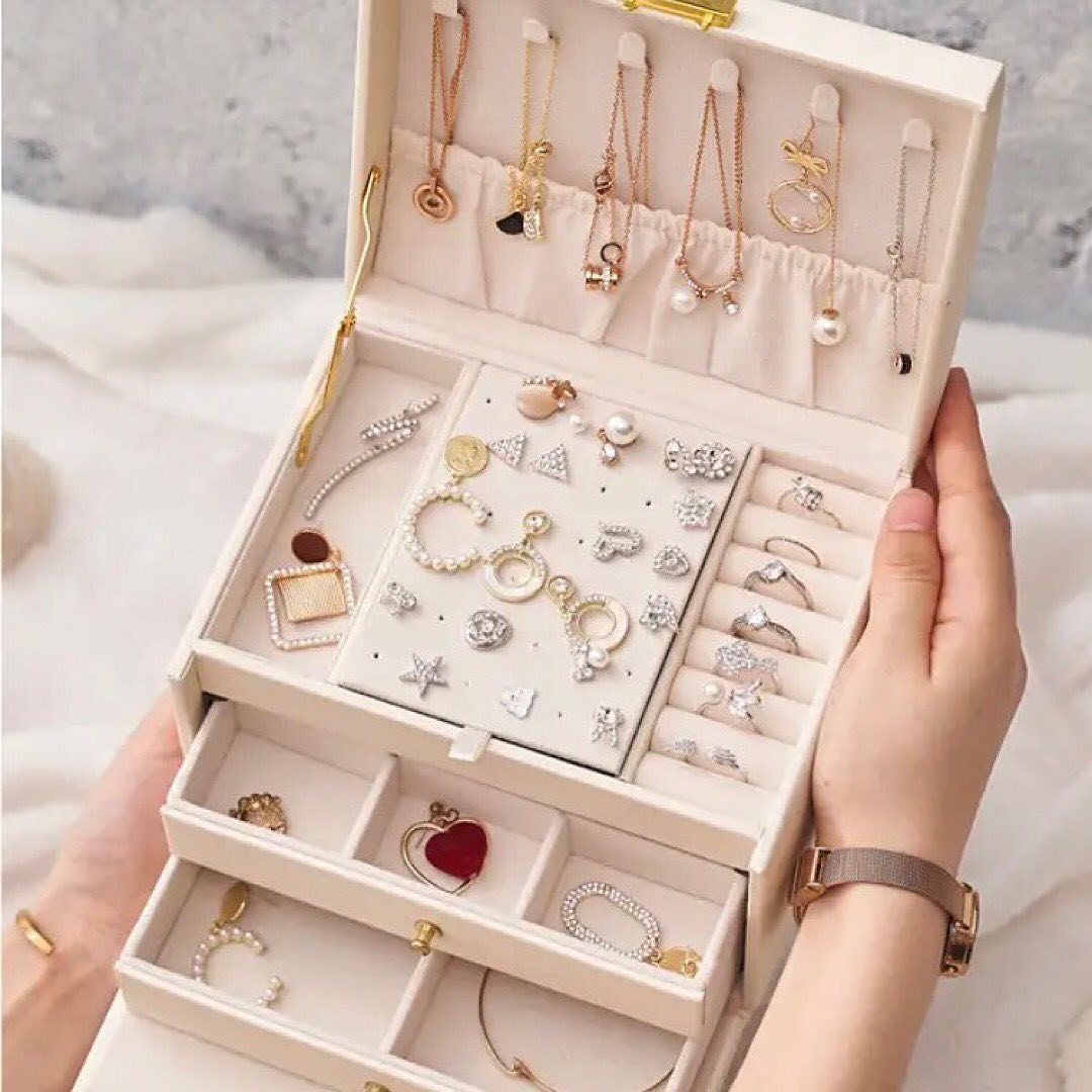 New Luxury Storage Jewelry Box