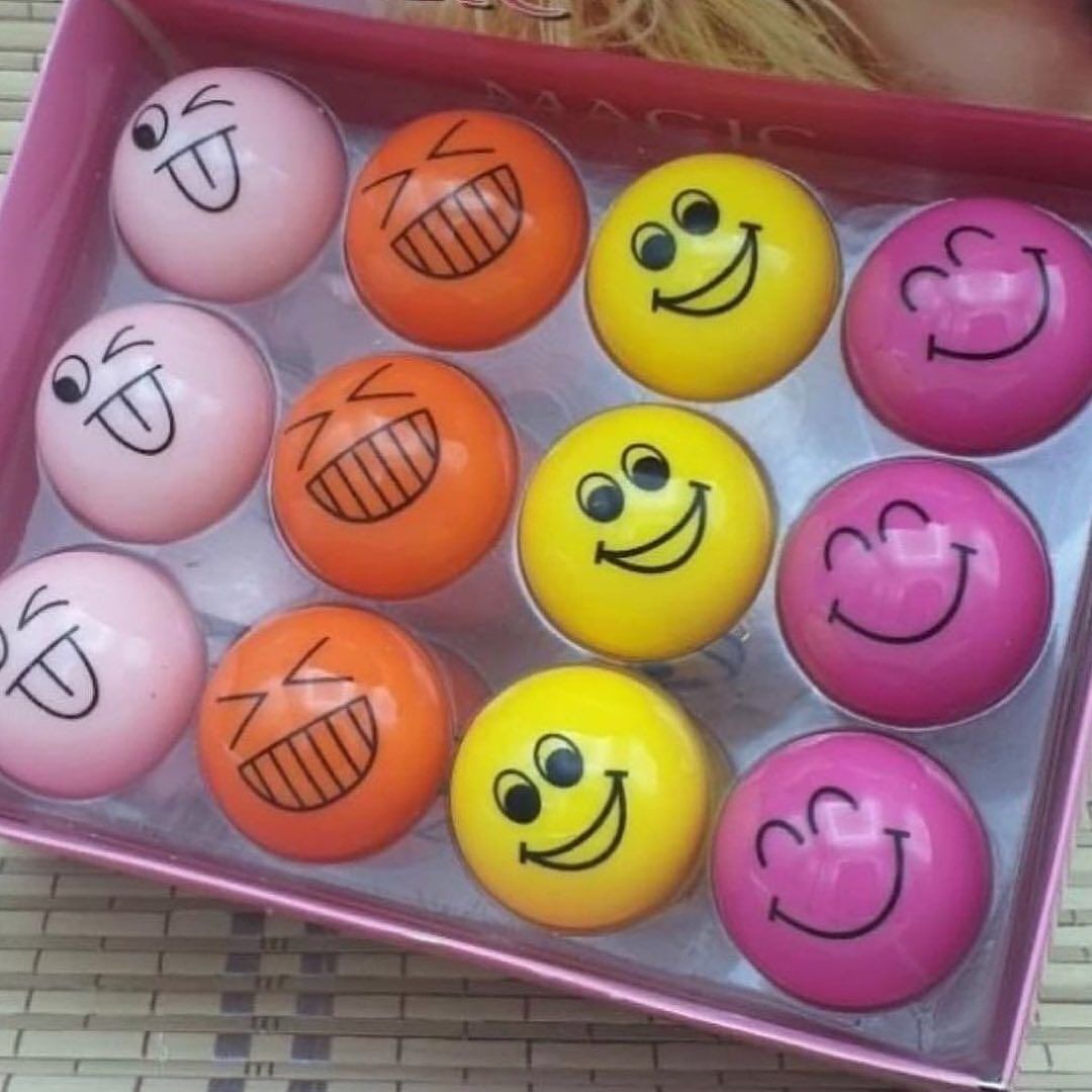 Emoji Transparent Lip Balm Lip Moisturizing Emoji Balm