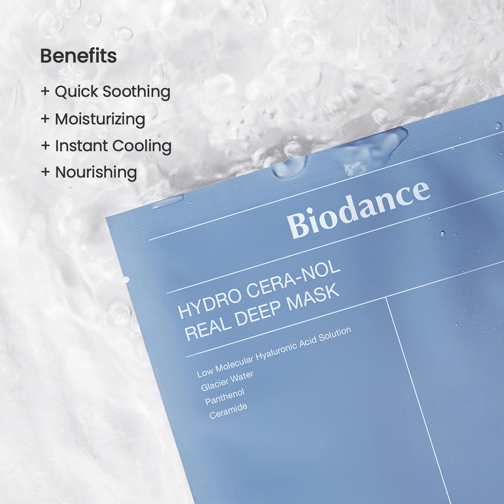 Biodance - Hydro Cera-nol Real Deep Mask Set of 4