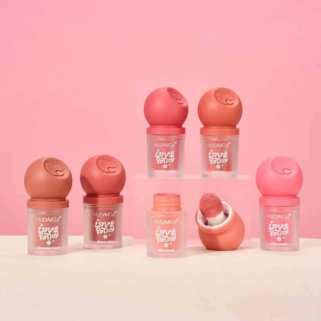Hudamoji - Love Potion Liquid Blush Set of 6