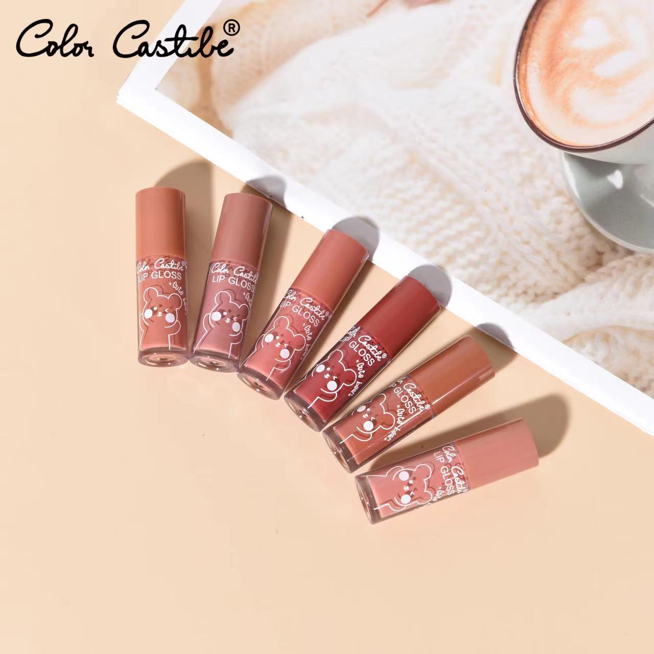 Color Castle - Mini Bear Lip Gloss Set of 6