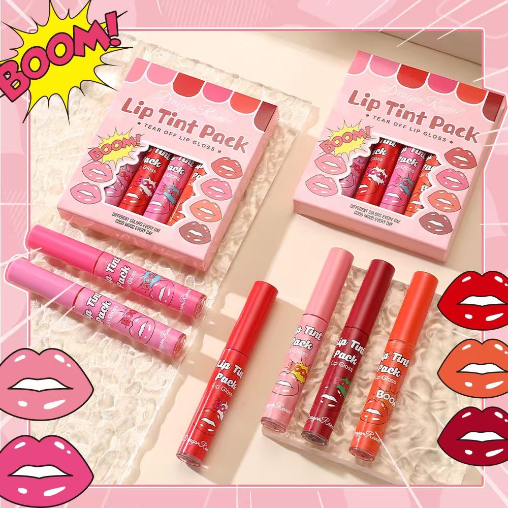 Dragon Ranee - Fruity Peel Off Lip Tint Set of 6