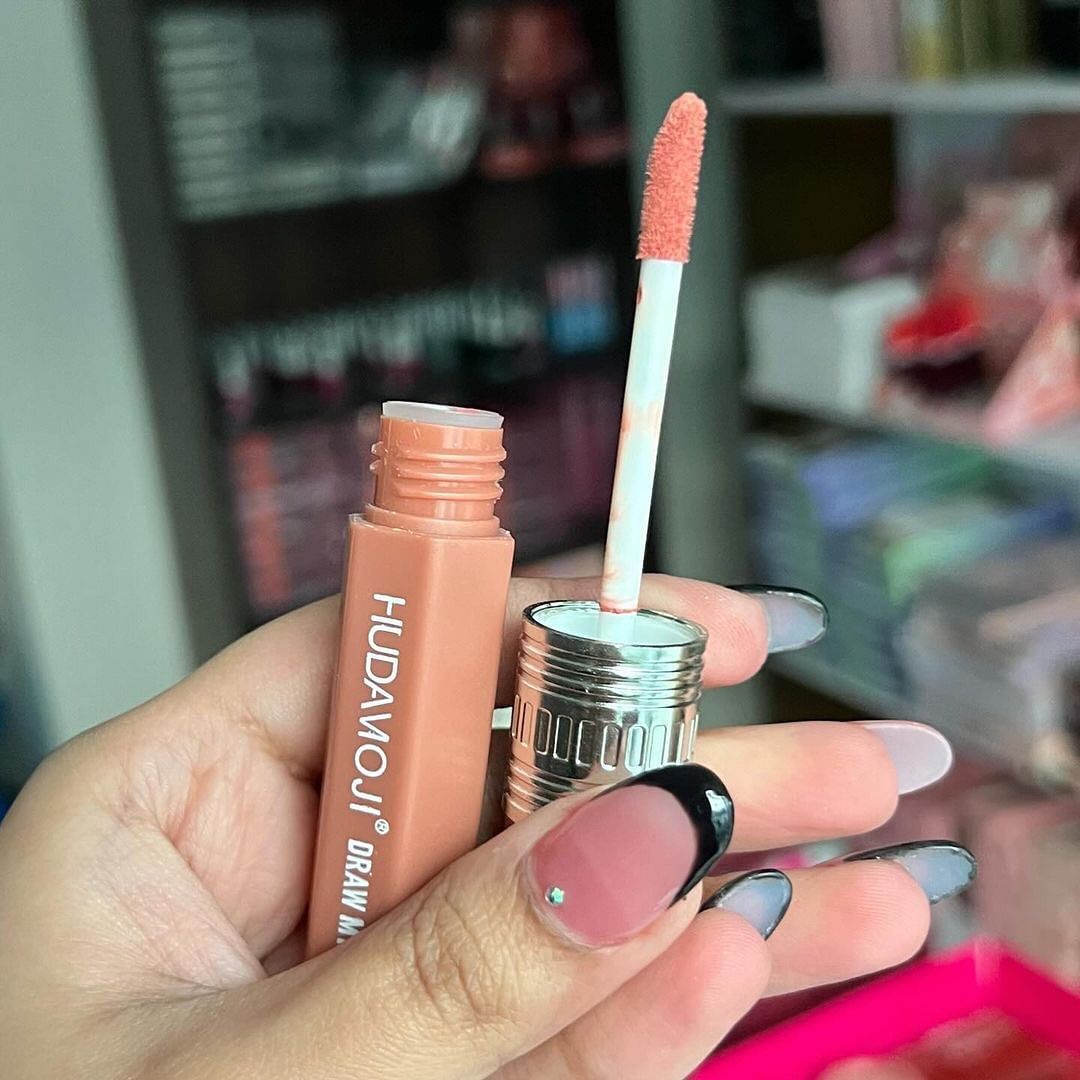 Hudamoji - Draw My Lip Pencil Lip Gloss Set of 6