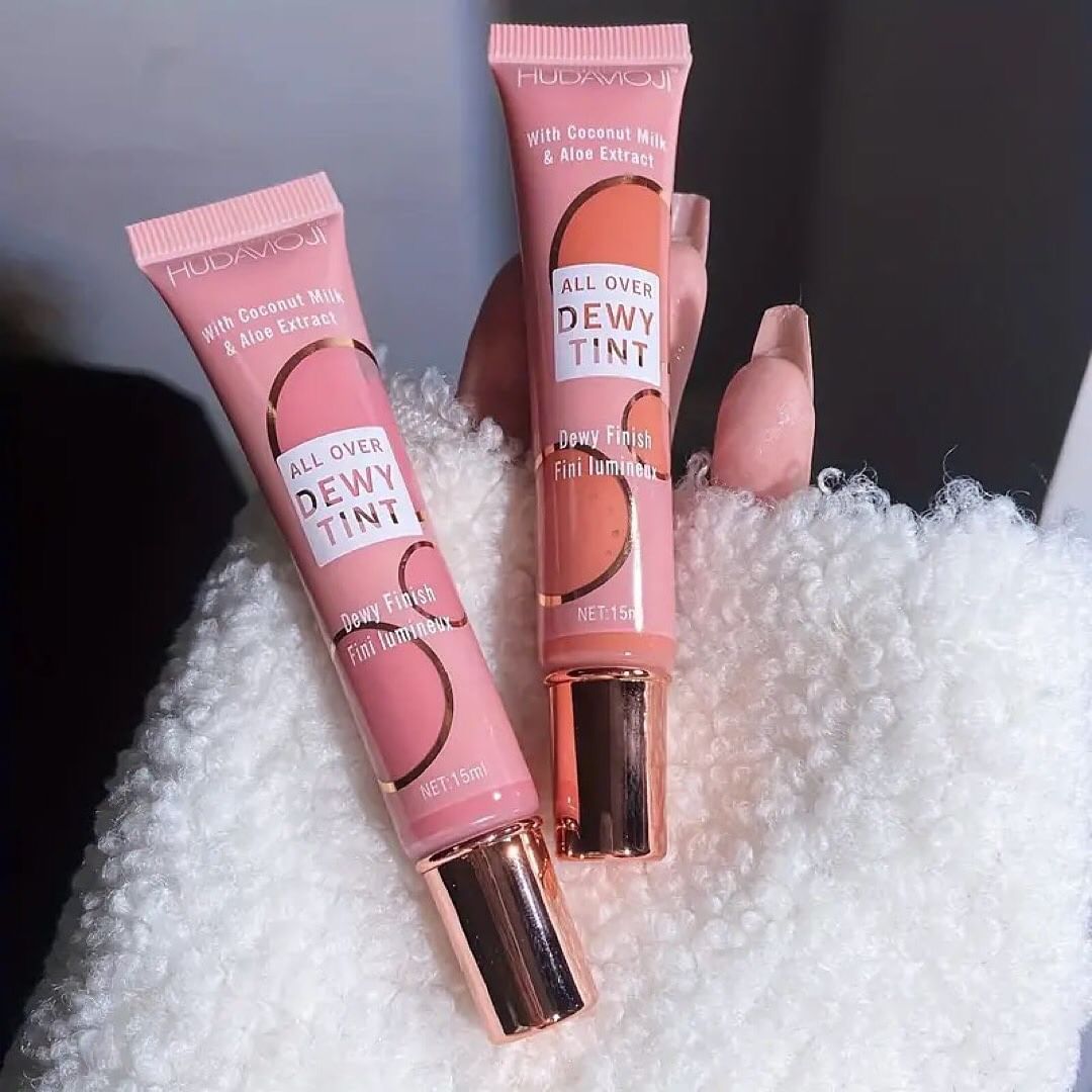Hudamoji - All Over Dewy Liquid Tube Blush Set of 6