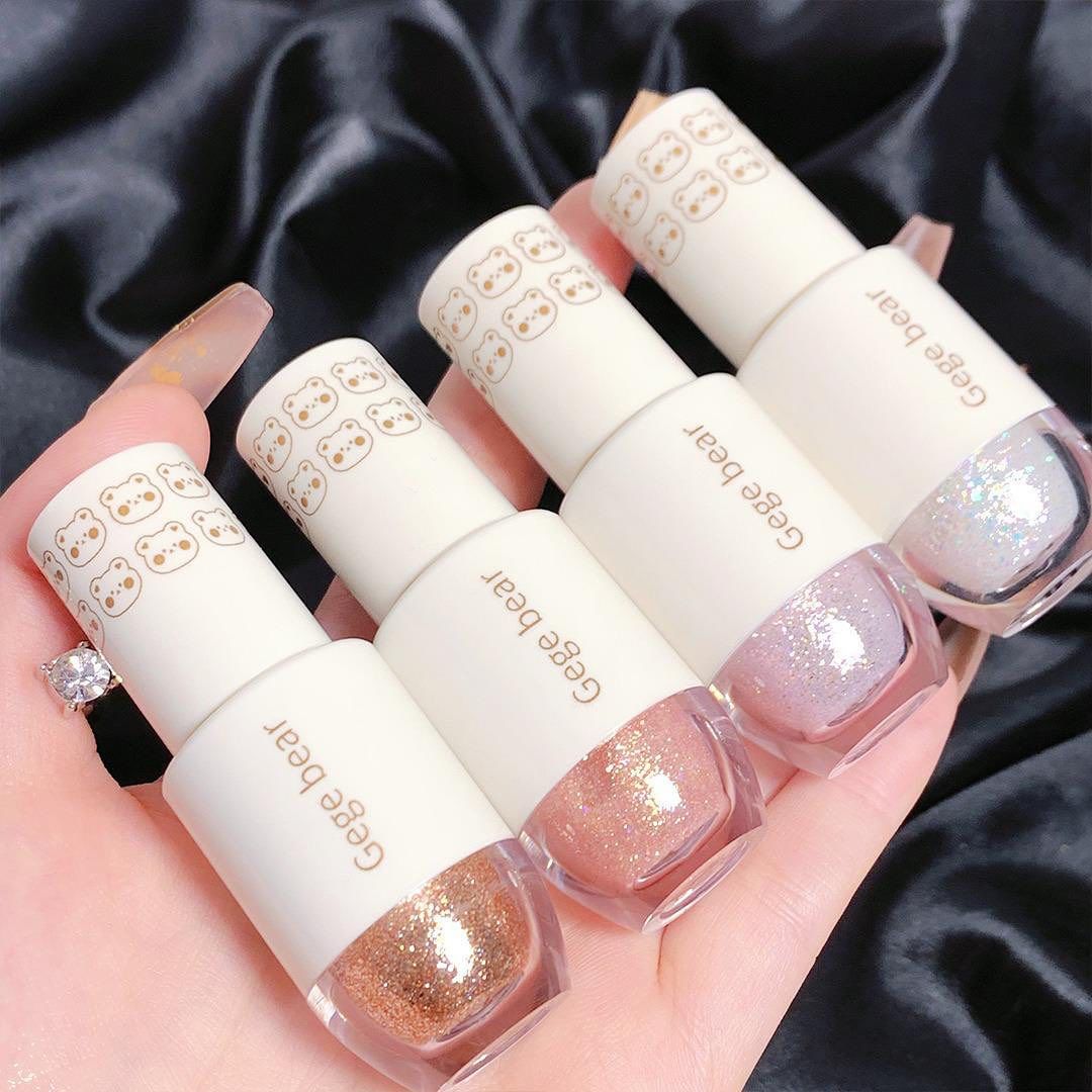 Gege Bear - Pearlescent Liquid Face & Body Highlighters Set of 6