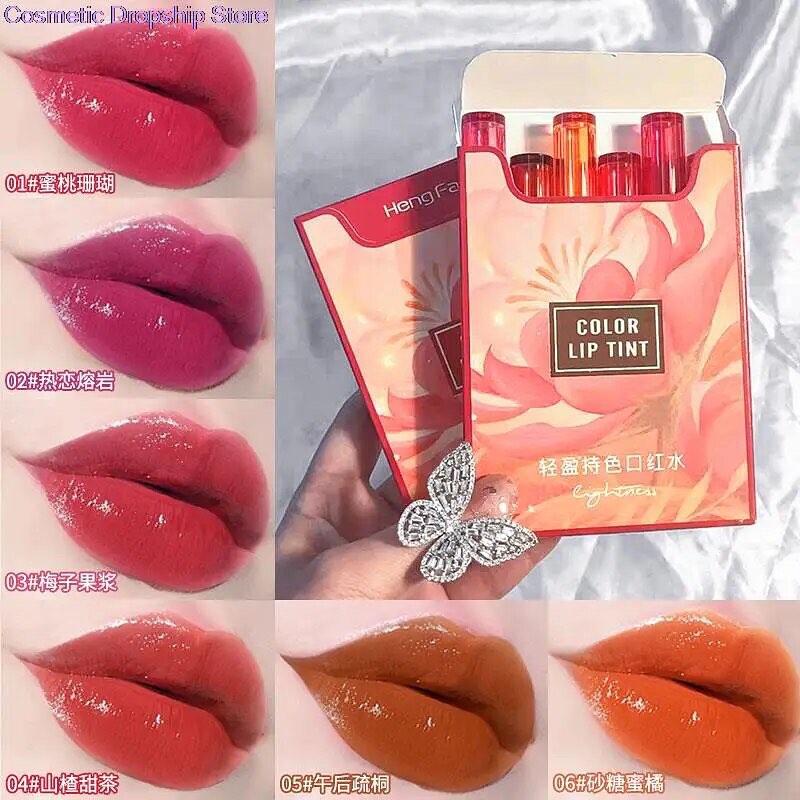 Heng Fang - Crystal Mirror Lip Tint Set of 6
