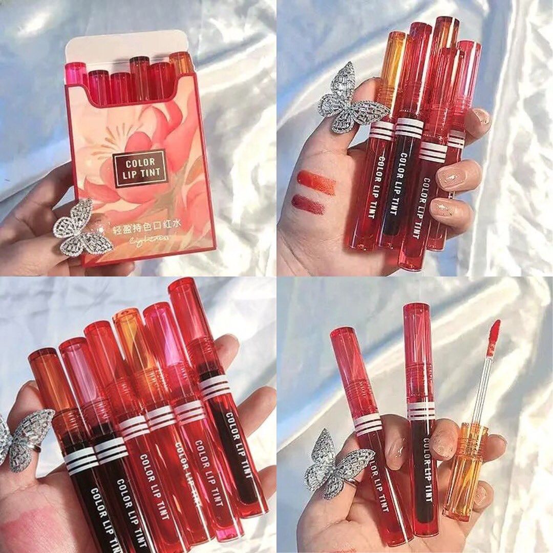 Heng Fang - Crystal Mirror Lip Tint Set of 6