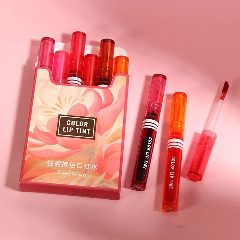 Heng Fang - Crystal Mirror Lip Tint Set of 6