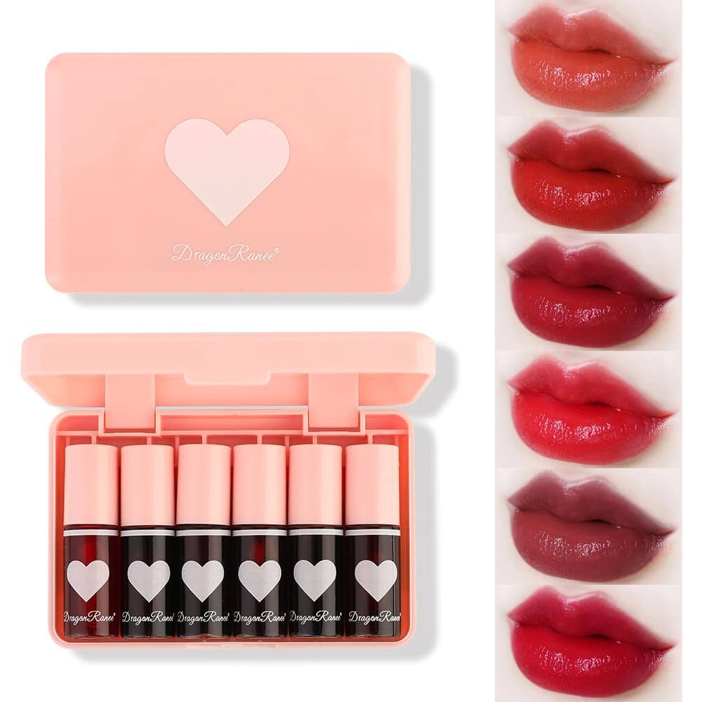 Dragon Ranee - Heart Mirror Lip Tint Set of 6