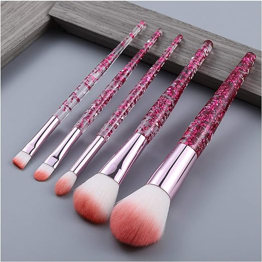 Crystal Makeup Brush Set of 10