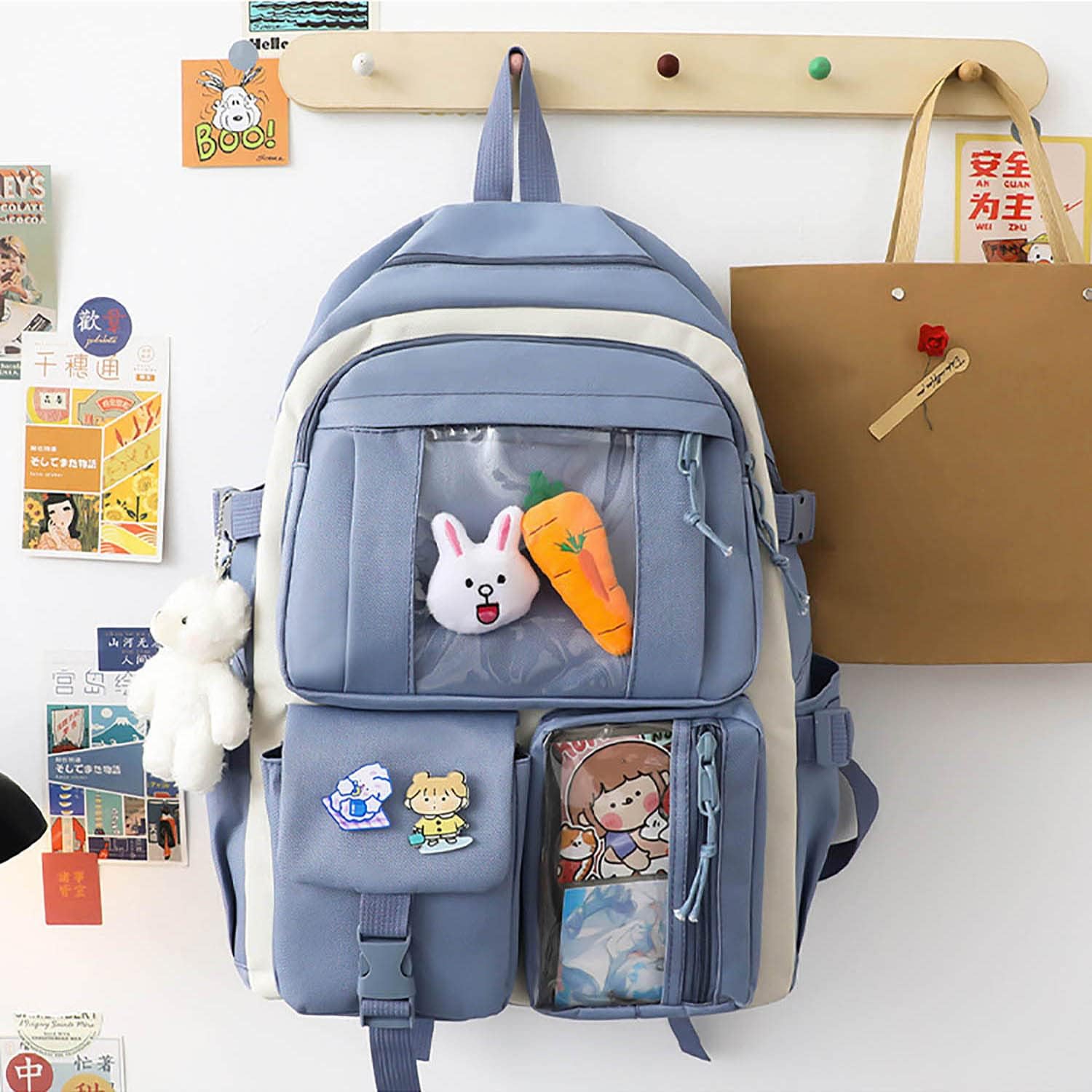 Bunny Travel Large Capacity Canvas Bag Set of 4