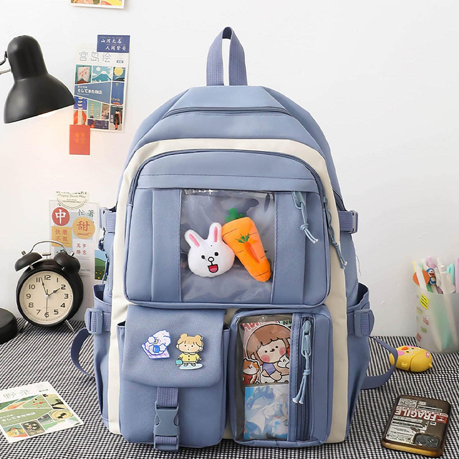 Bunny Travel Large Capacity Canvas Bag Set of 4