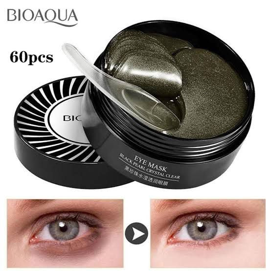 Bioaqua - Black Pearl Eye Mask 80g