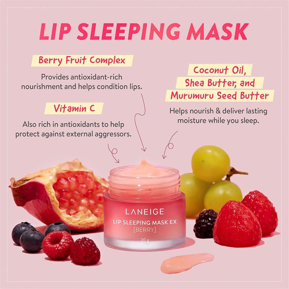 Laneige - Berry Lip Sleeping Mask - 20g