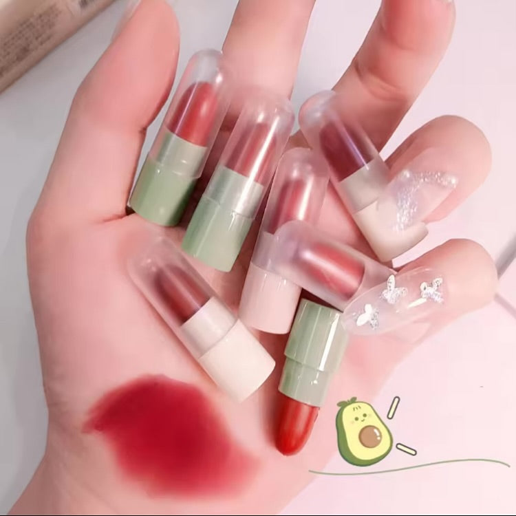 Heng Fang - Mini Fruity Matte Lipstick Set of 5