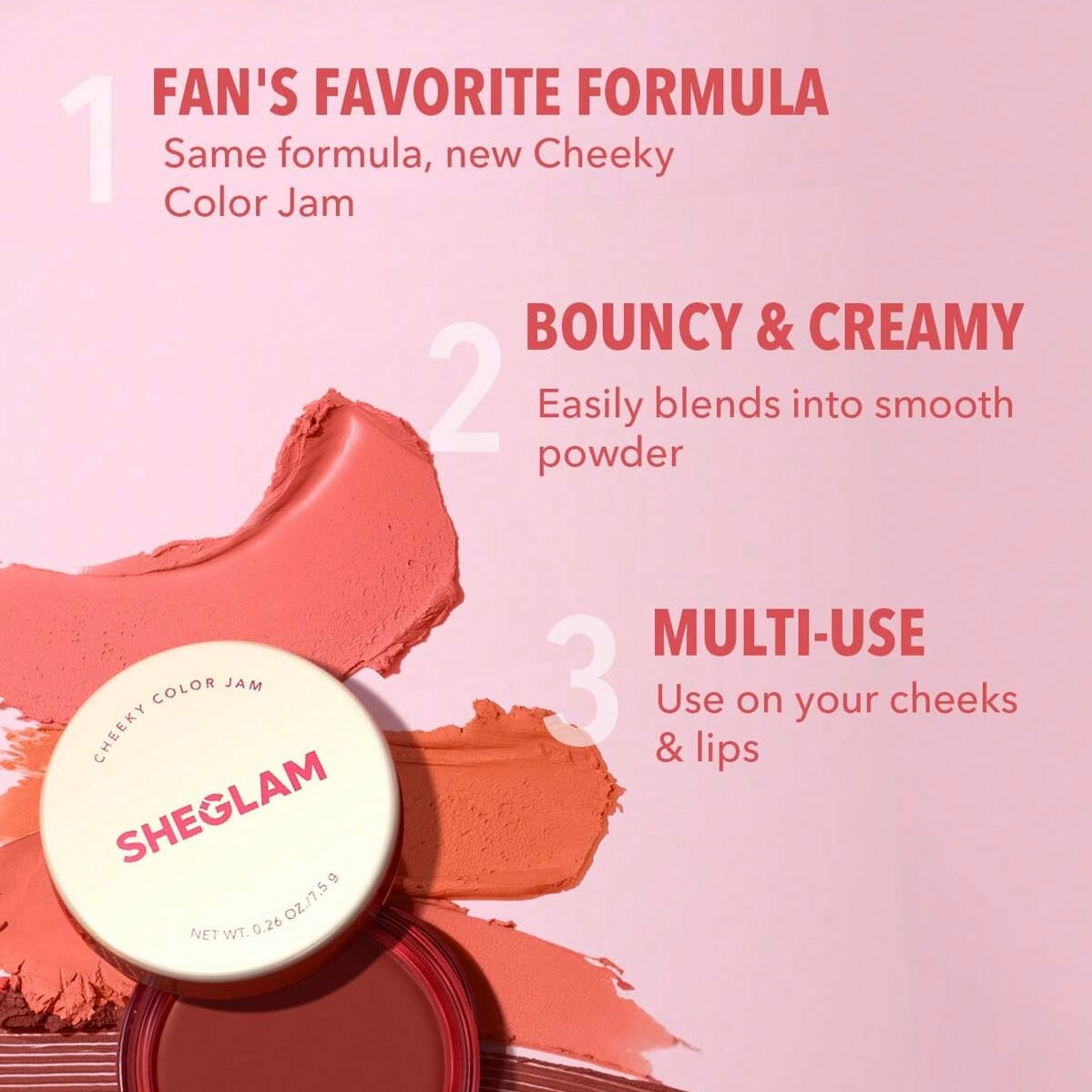 SHEGLAM - Cheeky Color Jam Blush